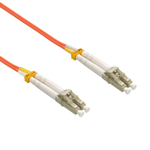 Marginmart 5m LC/UPC-LC/UPC OM1 Multimode Duplex OFNR 2.0mm Fiber Optic Patch Cable (5 Pack)