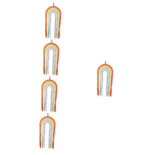 Cabilock 5pcs hair clip organizer hairpin organizer rainbow tassels bow holder hair tie organizer headband holder for baby girl Barrette Display Hanger girl child edge cotton rope bow tie Cabilock 5pcs hair clip organizer hairpin organizer rainbow tassels bow holder hair tie organizer headband holder for baby girl Barrette Display Hanger girl child edge cotton rope bow tie