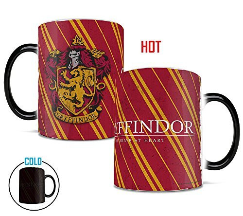 Morphing Mugs Harry Potter Hogwarts House Colors (Gryffindor) Heat Reveal Ceramic Coffee Mug - 11 Ounces Morphing Mugs Harry Potter Hogwarts House Colors (Gryffindor) Heat Reveal Ceramic Coffee Mug - 11 Ounces