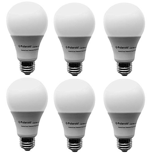 Polaroid Dimmable 100 Watt Equivalent 20W A21 LED Bulb 1600 Lumens 5000K Daylight (6 Pack) PLOA21-100.1600.20.2D