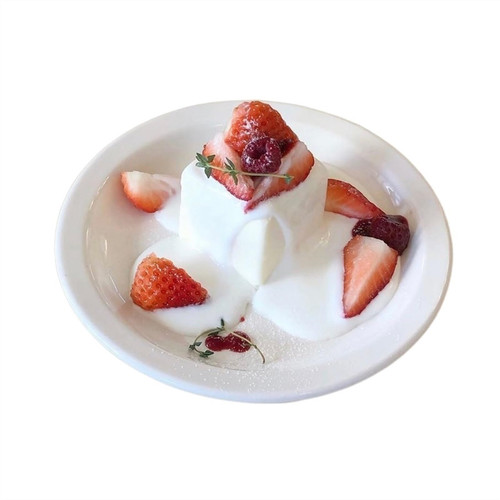 SLEEVE Dinner Plates Home White Flat Plate Breakfast Plate Dessert Plate Pure White Ceramic Plate Fruit Snack Plate Salad Plate Serving Plate (Color : A)