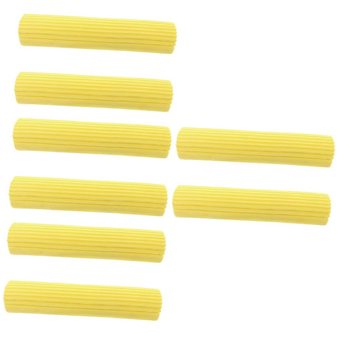 KJHBV 8 Pcs Sponge Mop Head Squeeze Roller Mop Squeeze Mop Head Wet Mop Head Sponges Mop Parts Absorbent Mop Head Absorbent Sponge Pads Dust Mop Refill Dry Mop Heads Component Flat 28c