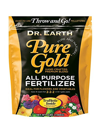 Dr. Earth Pure Gold All Purpose Fertilizer 3 lb