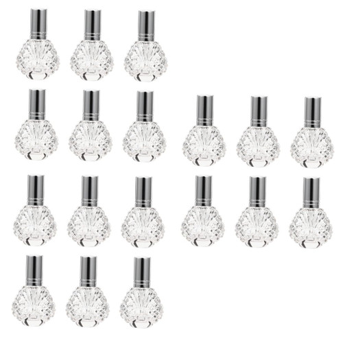FOMIYES 18 Pcs Perfume Bottle Perfume Spray Bottle Sample Mist Spray Bottle Perfume Sprayer Empty Spray Bottles Pipette Terrarium Tank Empty Perfume Aluminum Travel Pocket Nozzle
