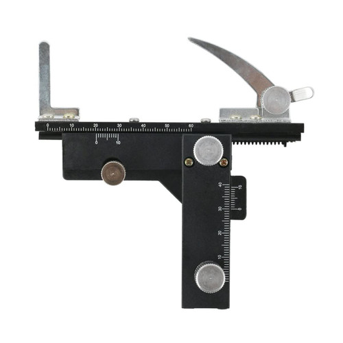 Microscope Accessories Kit Metal Microscope Accessory, for Biological Microscope Microscope Slides (Color : Straight line)