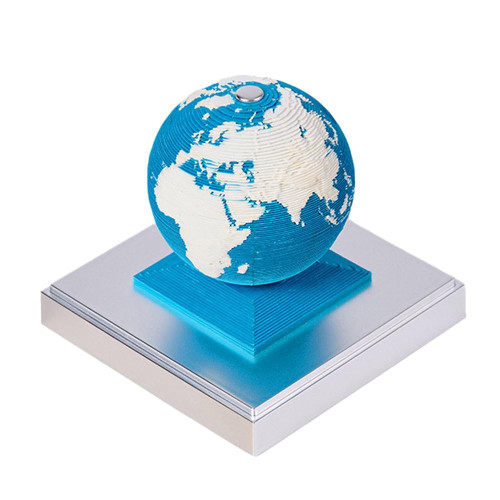 3D Stereo Earth Calendar Memo Pad,Creative Desk Calendar DIY Notes Notepad,Earth Model Sculpture Gift,Craft Desktop Decoration Sculpture,3D Family Calendar,for School Home Office Decoration