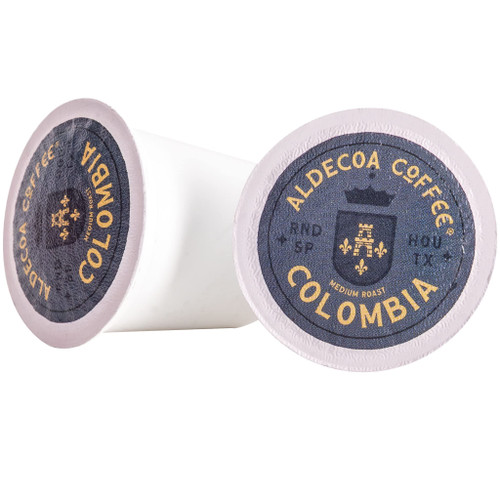 Aldecoa Single Serve Cups Colombian Coffee, 12 Count (Pack of 6)