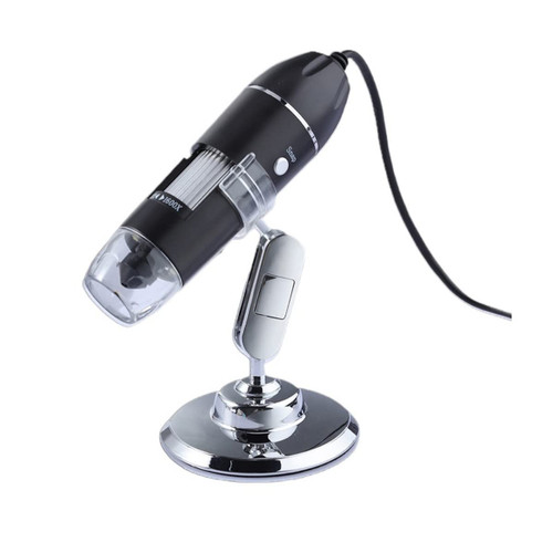 Microscope Accessories kit Slide Preparation camer Adjustable 1600X 3 in 1 USB Digital Microscope Type-C Electronic Microscope Camera Microscope Accessories (Magnification : 1000X)