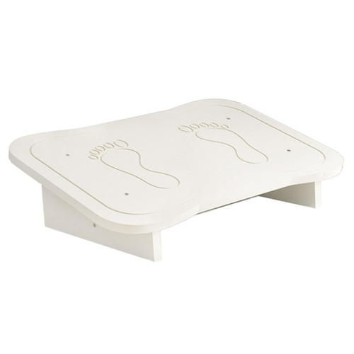 VILLCASE Footstool Under Table Stepping Stool for Kids Piano Foot Rest Stool Kids Foot Rest Toilet Step Footstool Footrest Stool Home Foot Rest Wood-Based Panel Desk Household White Child