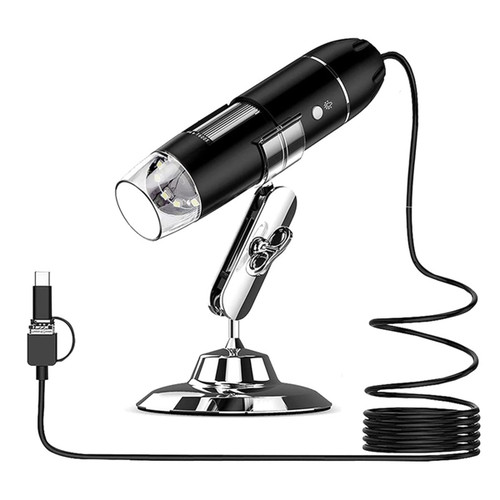 SDLSH Microscope Accessories kit Slide Preparation camer USB Digital Microscope 1000X Magnification Microscope Camera Handheld USB Microscope Microscope Accessories