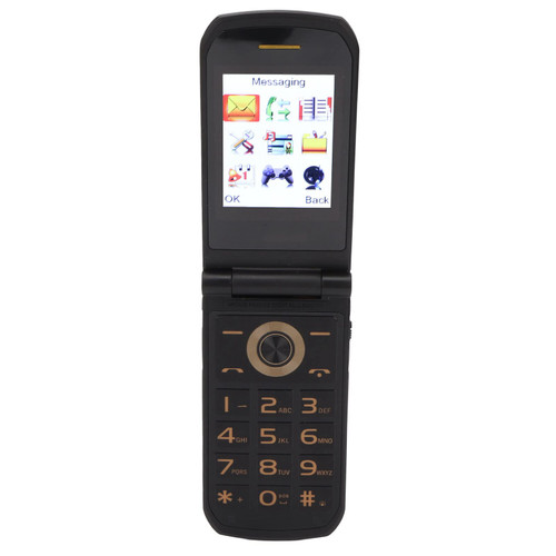 Seniors Cell Phone Wide Screen 100 to 240V Dual SIM Unlocked Indoor Flip Phone (Tarnish Color) Seniors Cell Phone Wide Screen 100 to 240V Dual SIM Unlocked Indoor Flip Phone (Tarnish Color)