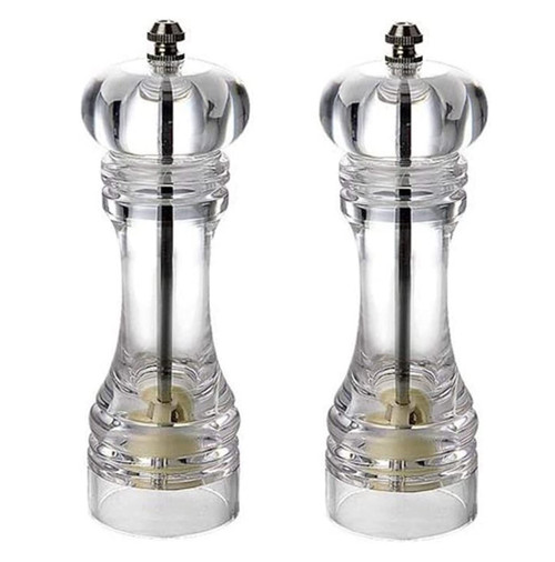 Salt Mill Pepper Grinder Pepper Mill Ceramic Grinder Utensils,Perfect For Himalayan Salt And Pepper, Adjustable Mills Fine Pepper Mills Pepper Grinders