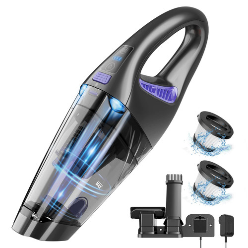 IMINSO Handheld Vacuum Cordless Car Vacuum Cleaner 9000PA, Rechargeable Hand Vacuum Cordless with LED, Lightweight, Portable Hand Held Vacuum, Handheld Car Vacuum for Car/Stairs/Pet Hair (Renewed) IMINSO Handheld Vacuum Cordless Car Vacuum Cleaner 9000PA, Rechargeable Hand Vacuum Cordless with LED, Lightweight, Portable Hand Held Vacuum, Handheld Car Vacuum for Car/Stairs/Pet Hair (Renewed)