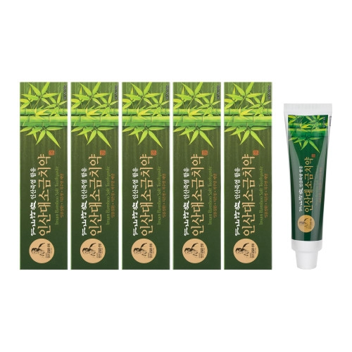 INSAN Bamboo Salt Toothpaste (Pack of 5)