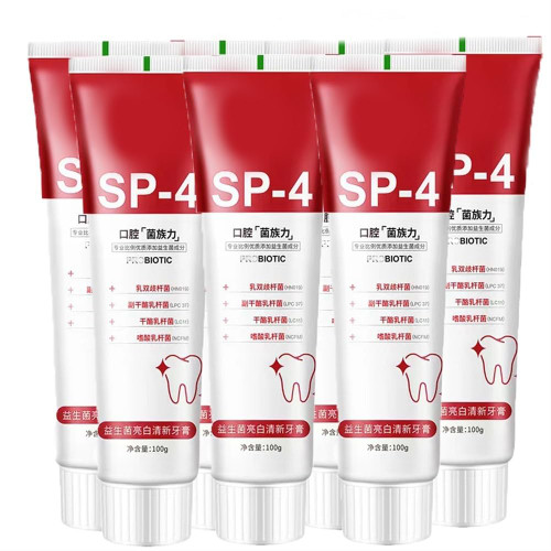 Amino Acid White Toothpaste,Enamel Toothpaste for Sensitive Teeth,Whitening,Oral Care Toothpaste,Deep Clean Teeth Whitening Toothpaste,Teeth Stain Removal Gel (Color : SP-4(Gingival Protection), Siz