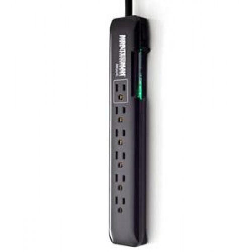 MINUTEMAN SLIM 6 OUTLET 1080 JOULE SURGE STRIP / MM-MMS664S /