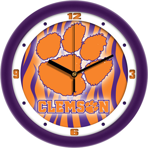 SunTime Clemson Tigers - Dimension Wall Clock