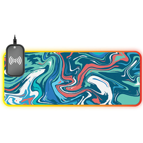 Non-Slip Rubber Base Office Mouse Pad,Wireless Charging Gaming Mouse Pad,Large Gaming Mouse Pad,Desk Pad Desktop Mat Laptop Pad Keyboard Pad Game Mouse Mat M?11.81"x23.62"x0.12"?