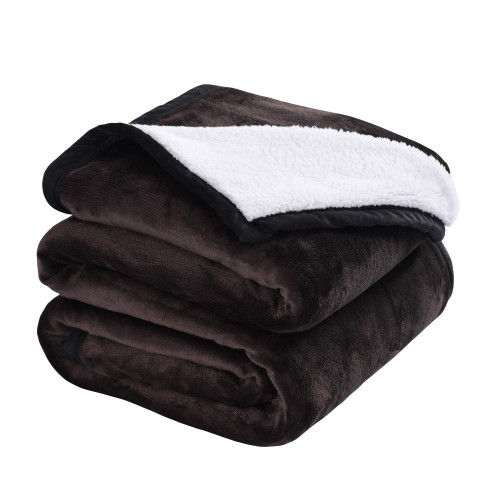 MarCielo Sherpa Blanket Throw Blankets Bed Blankets, Sherpa Fleece Throw Blanket Super Soft Warm Blanket Velvet Plush, King Size, Brown MarCielo Sherpa Blanket Throw Blankets Bed Blankets, Sherpa Fleece Throw Blanket Super Soft Warm Blanket Velvet Plush, King Size, Brown