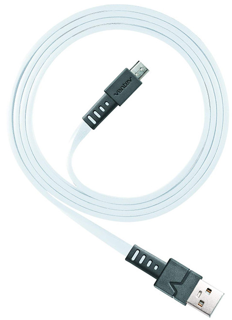 Ventev chargesync Micro USB Cable, 3ft White