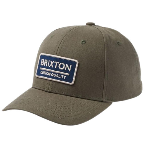 Brixton Men's Palmer Proper X Mp Snapback Olive Surplus O/S