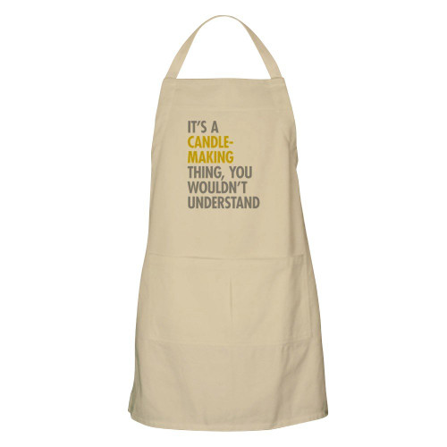 CafePress Its A Candlemaking Thing Kitchen Apron with Pockets, Grilling Apron, Baking Apron