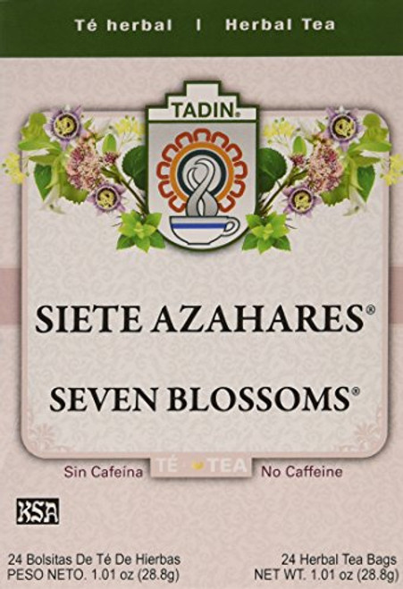Tadin Tea Siete Azahares, 1.01-Ounce (Pack of 6) Tadin Tea Siete Azahares, 1.01-Ounce (Pack of 6)