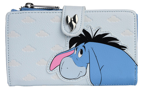 Loungefly Disney Eeyore Faux Leather Wallet Snap Flap Clutch Loungefly Disney Eeyore Faux Leather Wallet Snap Flap Clutch