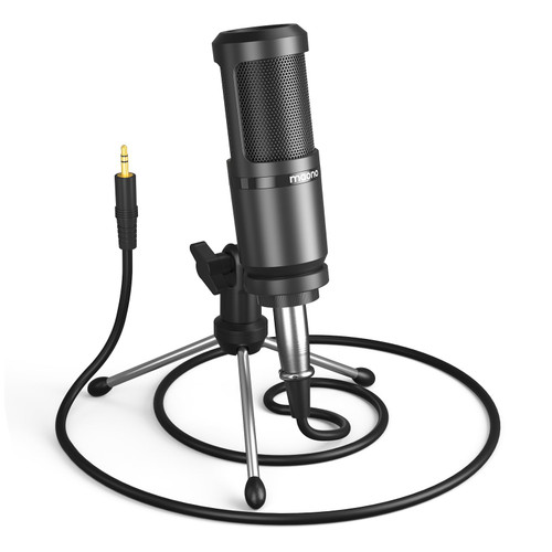 MAONO Condenser Microphone, Cardioid Studio Condenser Recording Mic with 3.5mm XLR for podcasting, Streaming, Singing, Vocal, Home-Studio (AU-PM360TR) MAONO Condenser Microphone, Cardioid Studio Condenser Recording Mic with 3.5mm XLR for podcasting, Streaming, Singing, Vocal, Home-Studio (AU-PM360TR)