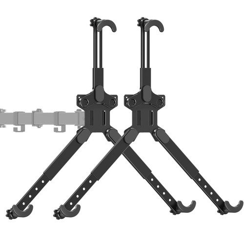 MOUNTUP Dual VESA Monitor Mount Adapters, Universal Non-VESA Mounting Adapter Kits for 19 to 32 Inch Computer Screens, VESA Bracket 75x75mm/100x100mm Compatible, Max Load 17.6lbs, 2 Packs