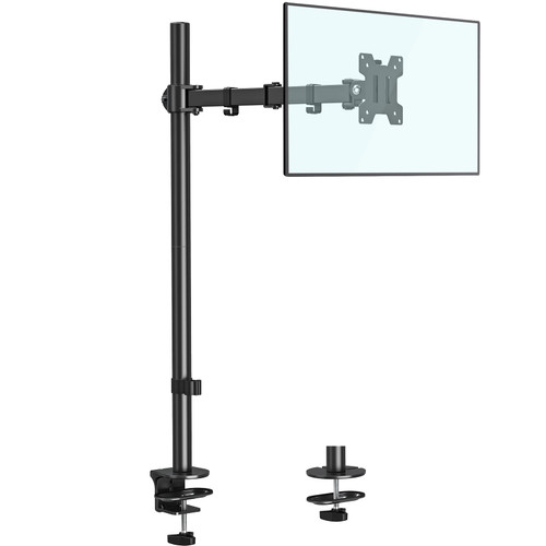 MOUNTUP Single Monitor Desk Mount, Tall Monitor Stand for 13-32 Inch Screen, Fully Adjustable Computer Desk Mount, Articulating Monitor Arm, VESA Mount with Clamp/Grommet Mounting Base, up to 17.6lbs MOUNTUP Single Monitor Desk Mount, Tall Monitor Stand for 13-32 Inch Screen, Fully Adjustable Computer Desk Mount, Articulating Monitor Arm, VESA Mount with Clamp/Grommet Mounting Base, up to 17.6lbs