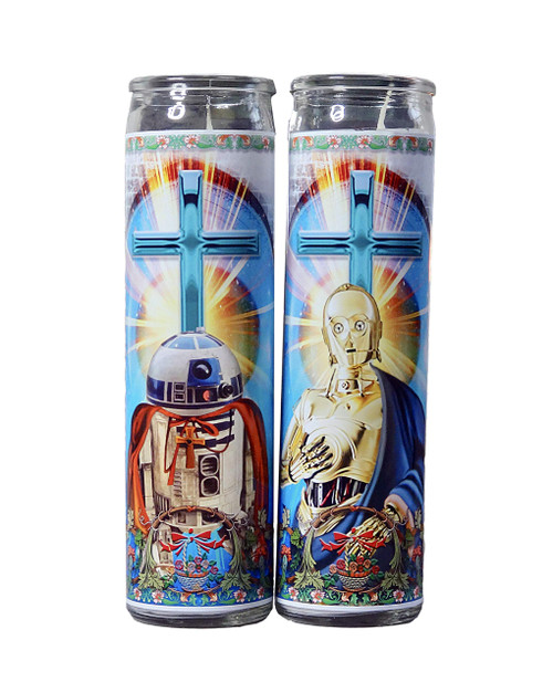 My Pen15 Club C-3PO and R2-D2 Celebrity Prayer Candle Set - Star Wars