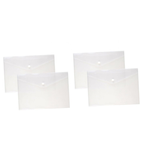 STOBOK 48 Pcs Folders Envelop Folder Document Folder Storage Bags A4 Material Portfolio