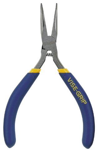IRWIN Tools VISE-GRIP Pliers, Curved Nose with Spring, 5-Inch (1773598)