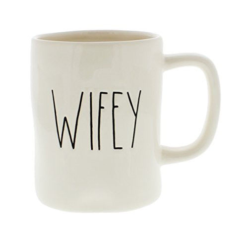 Rae Dunn Magenta Ceramic Coffee Mug Wifey