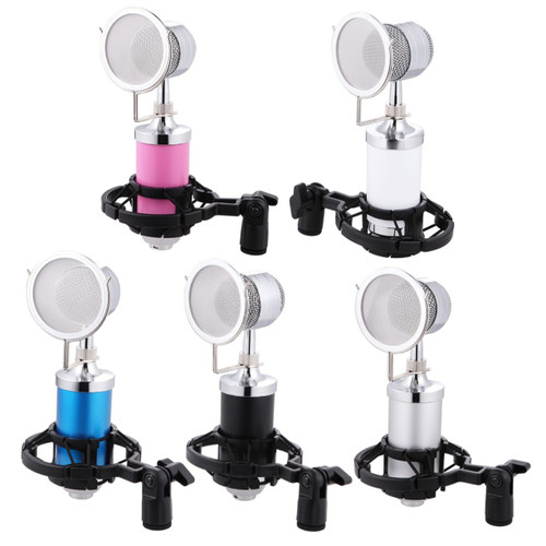 ERINGOGO 1 Set Mini Microphone Live Broadcast Microphone Capacitor Microphone Karaoke Microphone Condenser Microphone Computer Shock Mount