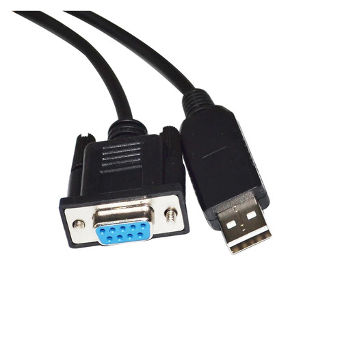 ARTICHOKE Industrial FTDI CHIP USB to RS232C DB9 D-SUB 9PIN Adapter Converter Serial Communication Cable Support WIN10/8/7/MAC/VISTA/LINUX (Size : 1.8M, Color : DB9 Female)