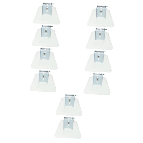 HEMOTON 10 Pcs Grinder Guard Grinder Eyeshield Grinder Eye Shield Attachment Bench Grinder Eye Protector Bench Grinder Eye Cover Bench Grinder Replacement Parts Tool Table Protection Abs