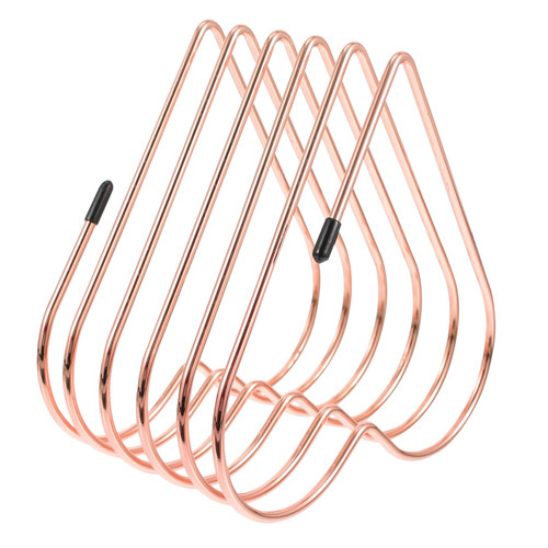 LALAFINA 3pcs Bookend Retractable Book Rack Desk File Holder Heart Shaped File Holder Wire File Rack Heart Shaped Book Stopper Book Stand File Organizer Office Wrought Iron Bookcase Storage