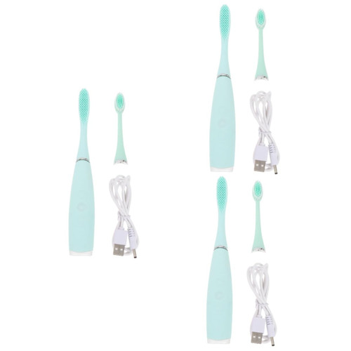 PartyKindom 3pcs Adult Electric Toothbrush Kids Toothbrushes Toothbrush Waterproof Toothbrush Tooth Brush Electric Childrens Electric Toothbrushes Rechargeable Gift Aldult PartyKindom 3pcs Adult Electric Toothbrush Kids Toothbrushes Toothbrush Waterproof Toothbrush Tooth Brush Electric Childrens Electric Toothbrushes Rechargeable Gift Aldult