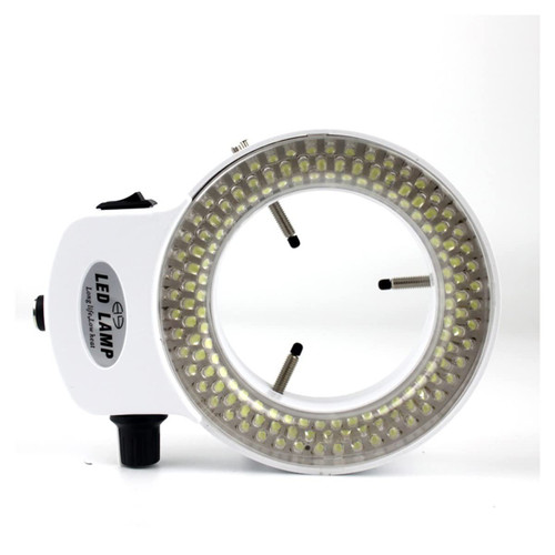 Microscope Accessories Kit Microscope LED Ring Light Illuminator Lamp for Industrial Microscope Camera Light Source Microscope Slides (Color : 144 LED)