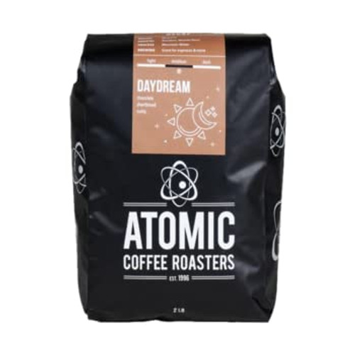 Atomic Coffee Roasters "Daydream Decaf" Medium Roasted Whole Bean Coffee - 2 Pound Bag Atomic Coffee Roasters "Daydream Decaf" Medium Roasted Whole Bean Coffee - 2 Pound Bag