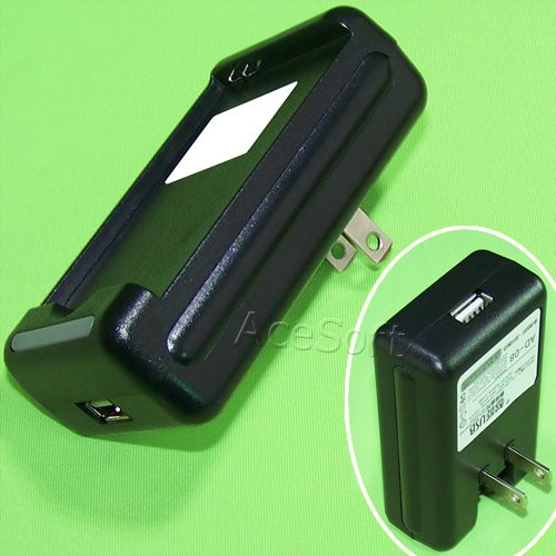 100% New Special Compact Travel Dock Wall USB/AC Extra Battery Charger for Samsung Galaxy Grand Prime G530 G530A G530T G530P Smartphone