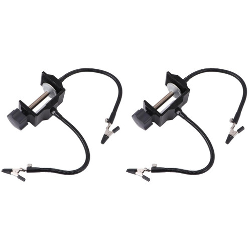 2pcs Adjustable Helping Hand Universal Tools Solder Station Helping Hands Multipurpose Tool Third Hand Stand Third Arm Tool Soldering Iron Shelf Circuit Board Multifunction