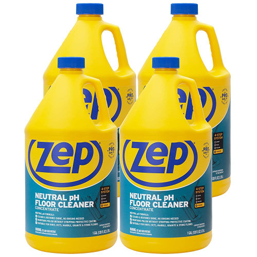 Zep Neutral pH Floor Cleaner. 1 Gallon (Case of 4) - ZUNEUT128 - Concentrated Pro Trusted All-Purpose Floor Cleaner Zep Neutral pH Floor Cleaner. 1 Gallon (Case of 4) - ZUNEUT128 - Concentrated Pro Trusted All-Purpose Floor Cleaner