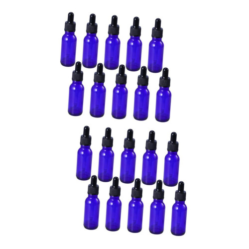 balacoo 20 Pcs Dropper Dispenser Bottles Eye Droppers for Essential Oils Liquid Container Holder Makeup Sub Container Makeup Containers Liquid Dispenser Cosmetic Travel Bottle Holder