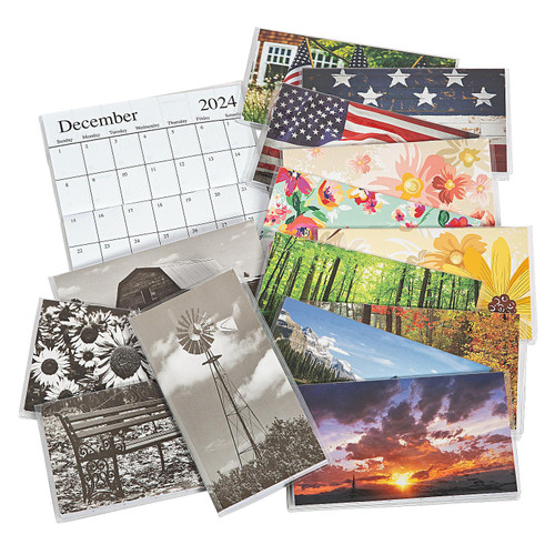 Fun Express 2024-2025 Pocket Calendar Assortment - 48 Pc