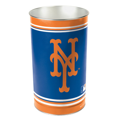 MLB New York Mets Wastebasket MLB New York Mets Wastebasket