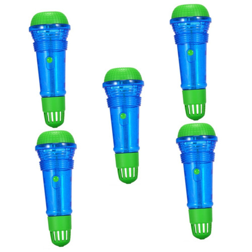 ERINGOGO 5pcs Children's Microphone Toddler Echo Microphone Pretend Echo Microphone Toy Childrens Toys Toddler Toy Microphone Kids Novelty Toys & Amusements Cosplay Play Echo Microphone