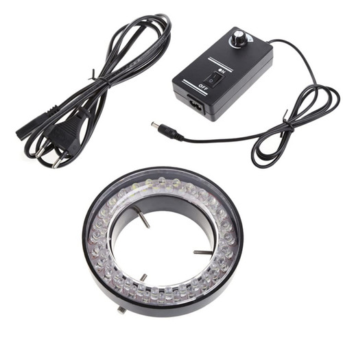 Smicroscope Accessories for Adults 56 LED Stereo Zoom Microscope Adjustable Ring Illuminator Light Microscope (Color : Plug)